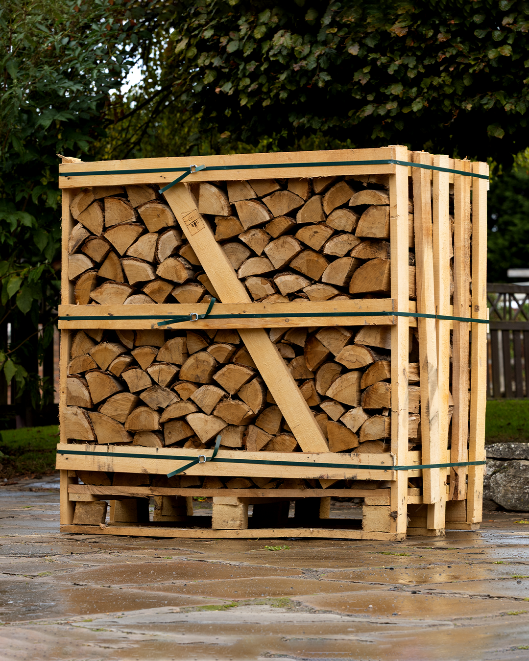 Crate 1.7M³ - Premium Kiln-Dried Oak Hardwood - 400kg
